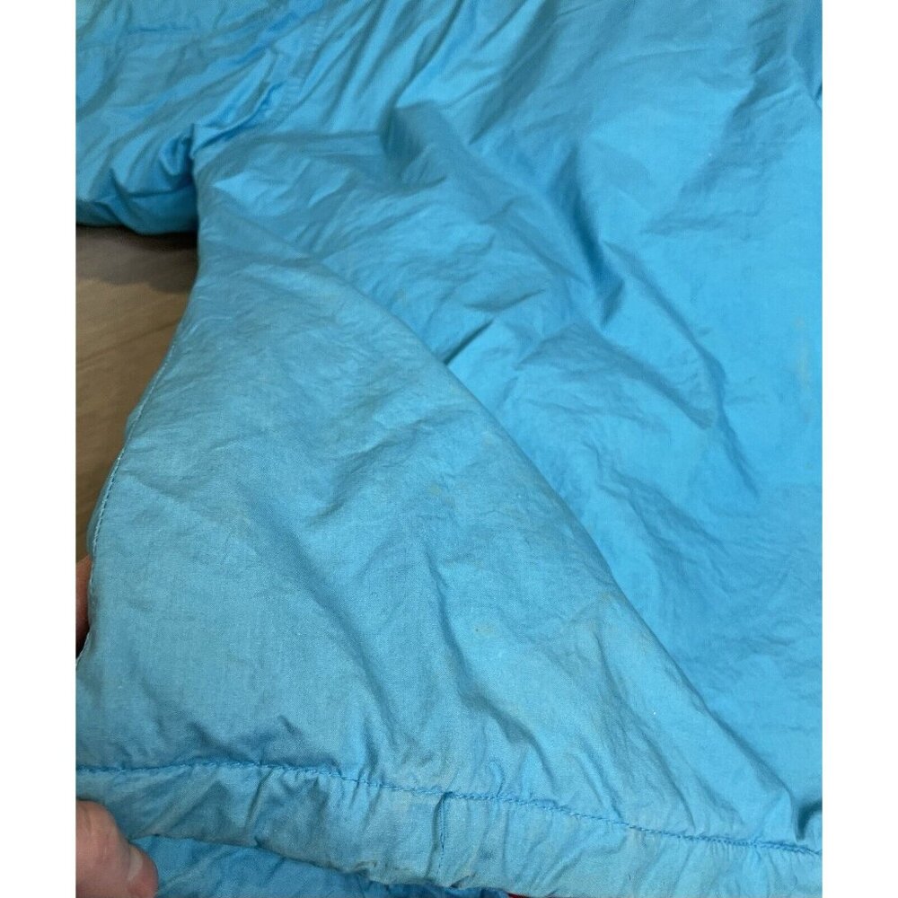 North Face Vintage 80s Down Feather Jacket Puffer Men’s Blue L - Picture 9 of 14